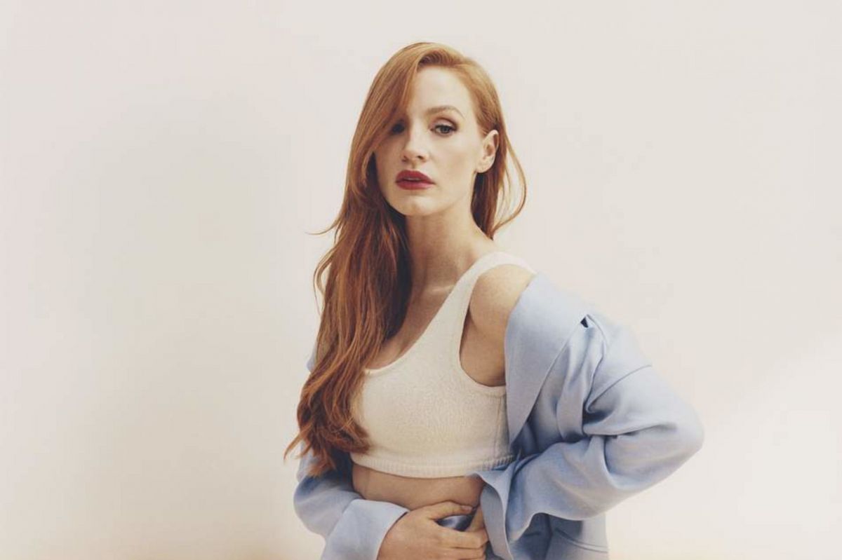 Shooting Jessica Chastain pour Porter Magazine