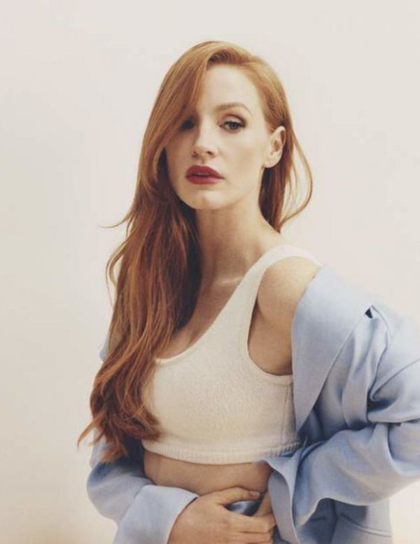 Shooting Jessica Chastain pour Porter Magazine