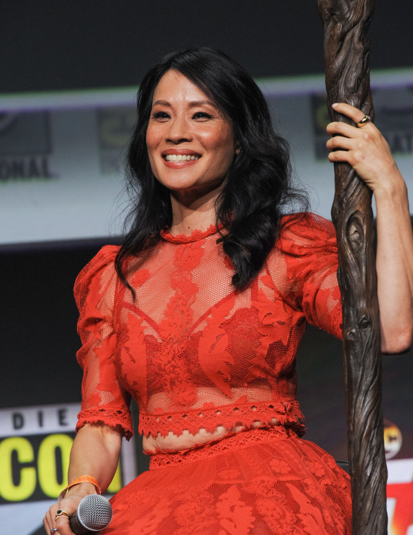 Lucy Liu au Comic-Con pour Shazam: Fury Of The Gods