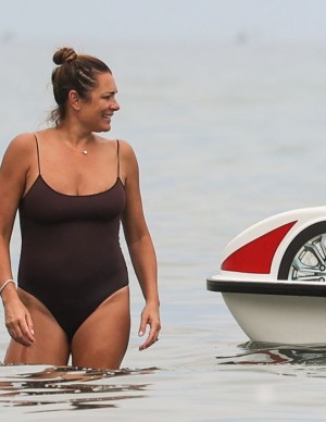 Alena Seredova à Alassio en Italie