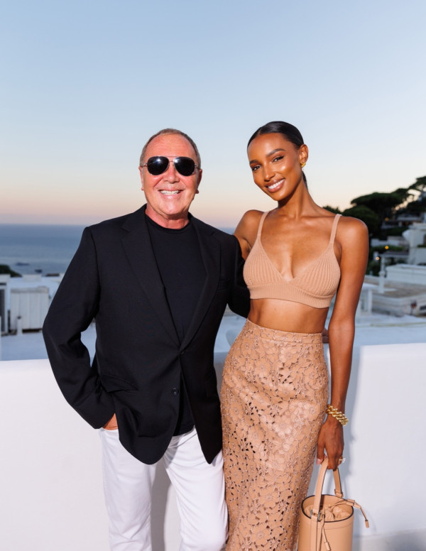 Jasmine Tookes à la soirée Michael Kors à Capri