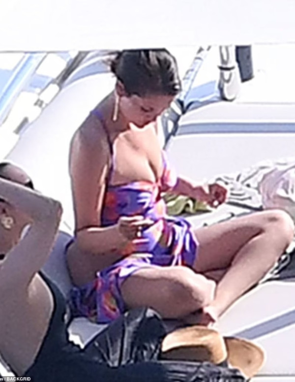 Selena Gomez en vacances en Italie