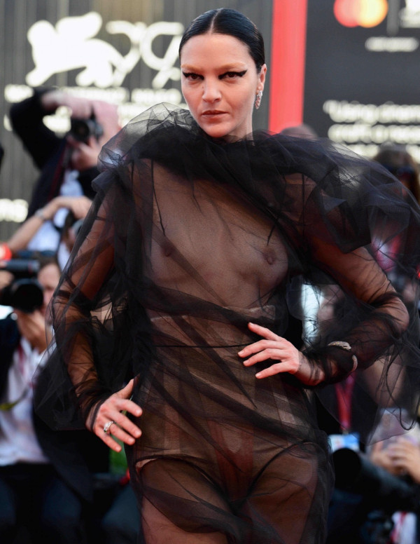 Mariacarla Boscono au 79ème festival du film de Venise