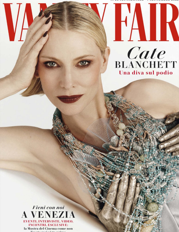 Cate Blanchett dans Vanity Fair magazine (Italie)