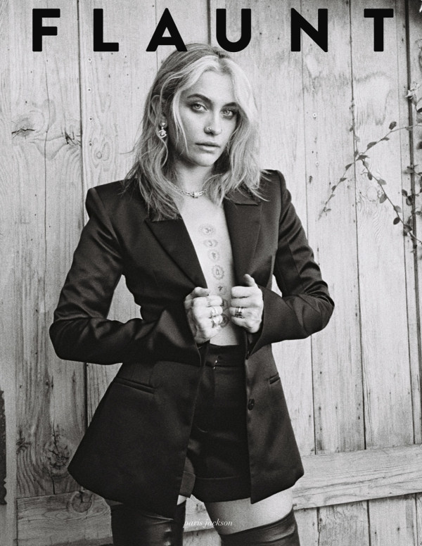 Paris Jackson sexy dans Flaunt magazine