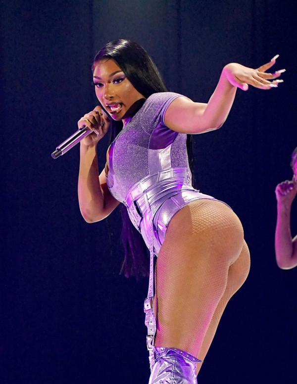 Megan Thee Stallion en concert au Iheartradio Music Festival à Las Vegas