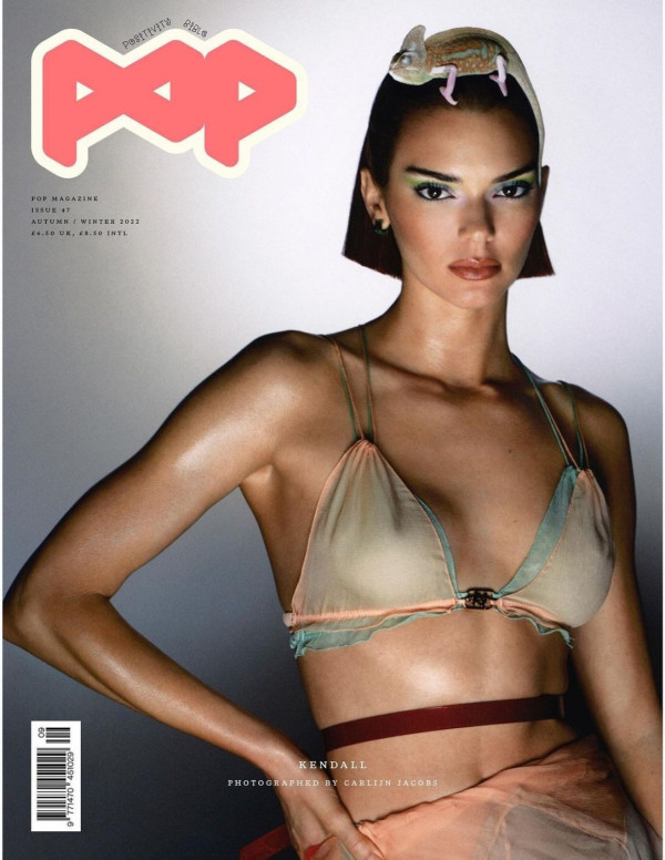Kendall Jenner dans Pop Magazine