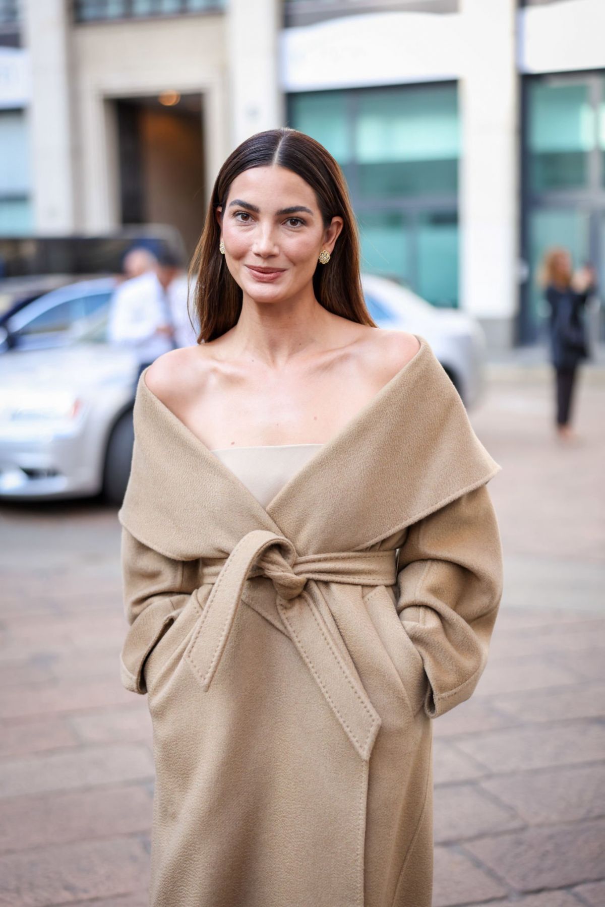Lily Aldridge à Milan pour la Milan Fashion Week