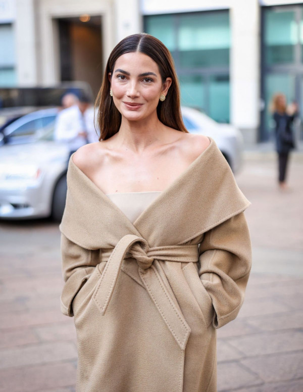 Lily Aldridge à Milan pour la Milan Fashion Week