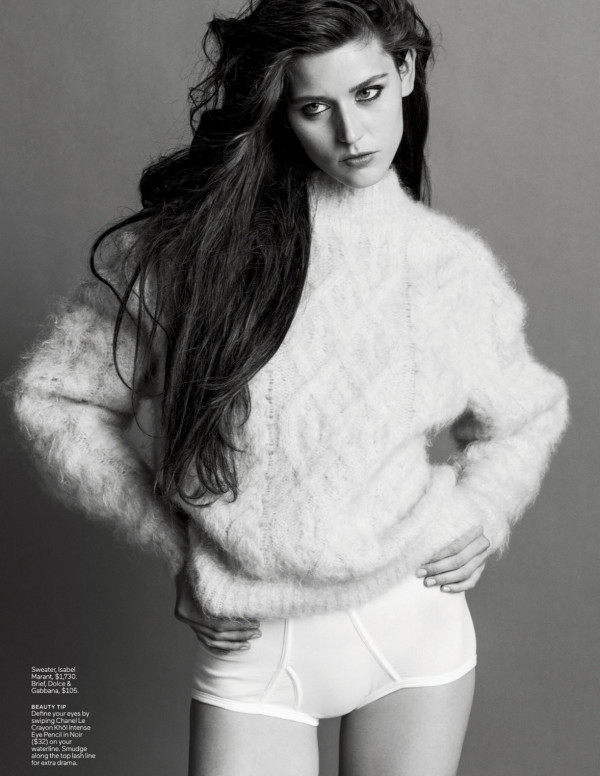 Vivienne Rohner dans Elle magazine (USA)