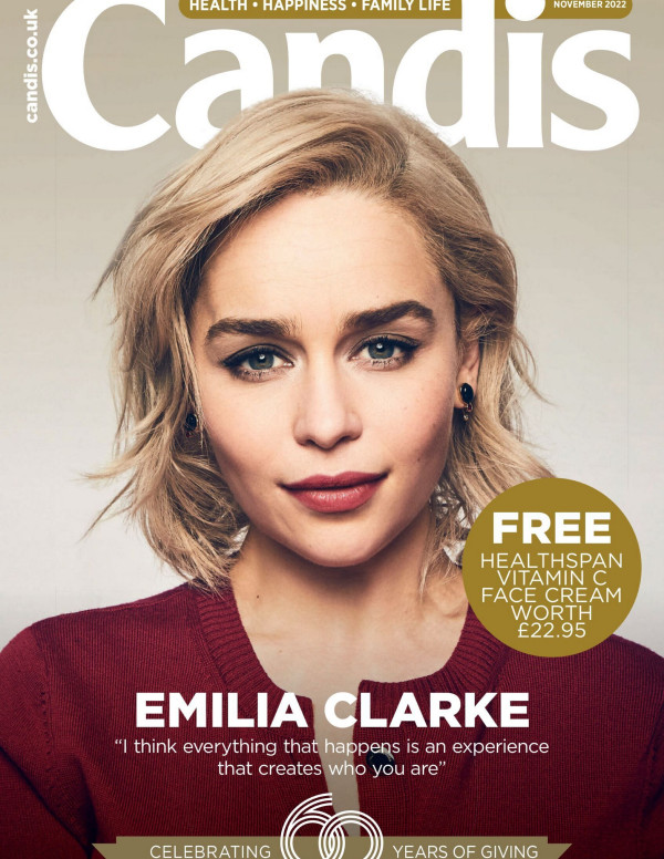 Emilia Clarke dans Candis Magazine