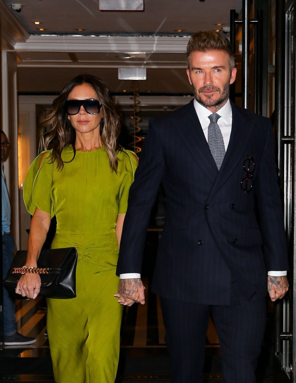 Victoria et David Beckham à New York