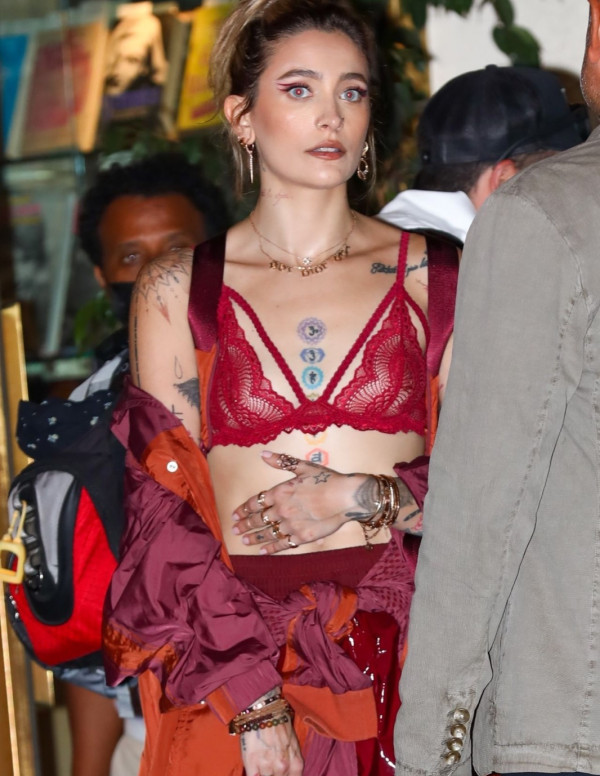 Paris Jackson à la soirée Lacoste à West Hollywood