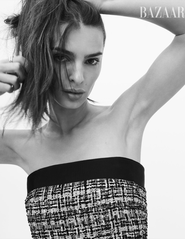 Emily Ratajkowski dans Harper’s Bazaar Magazine
