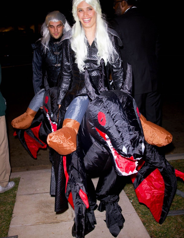 Sara Sampaio en soirée Halloween à Beverly Hills