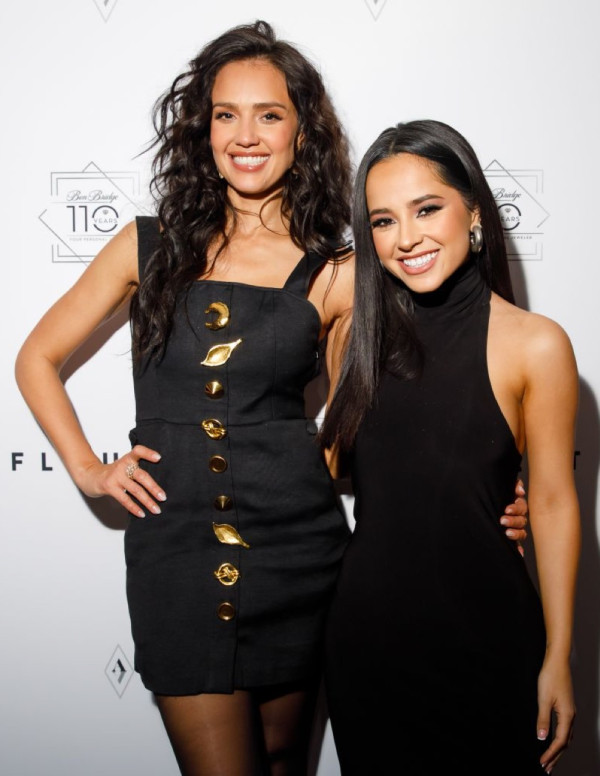 Jessica Alba à la soirée organisée par Flaunt Magazine