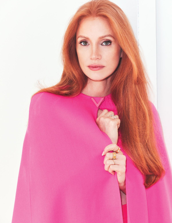 Jessica Chastain dans C Magazine