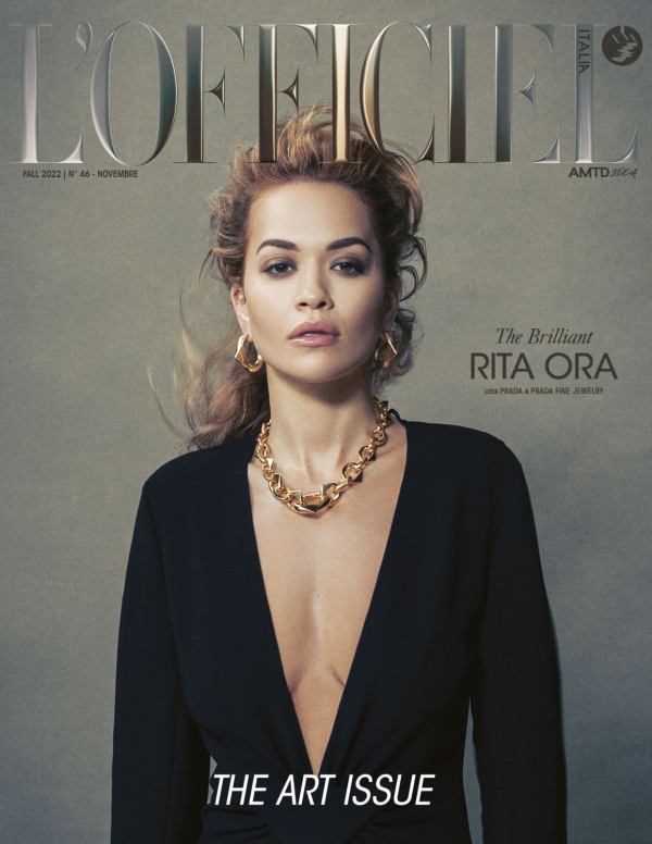Rita Ora dans L’officiel magazine