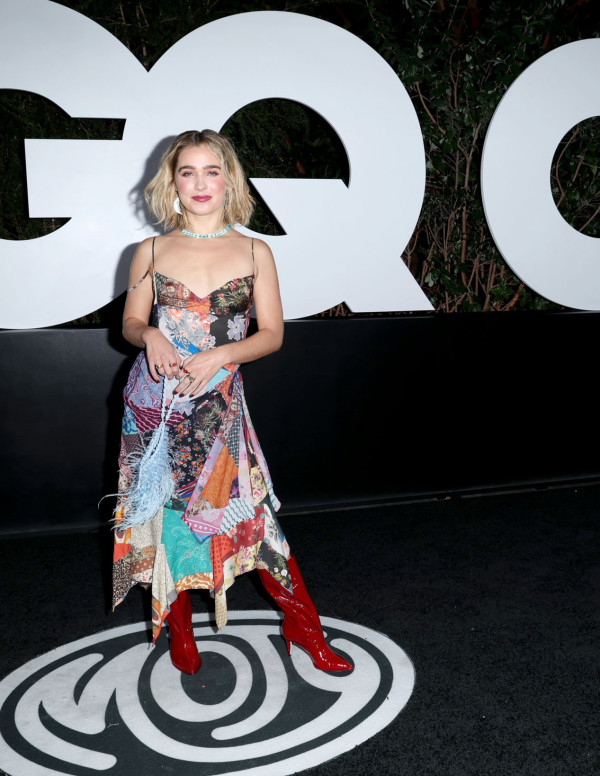 Haley Lu Richardson à la soirées des GQ Men of the Year