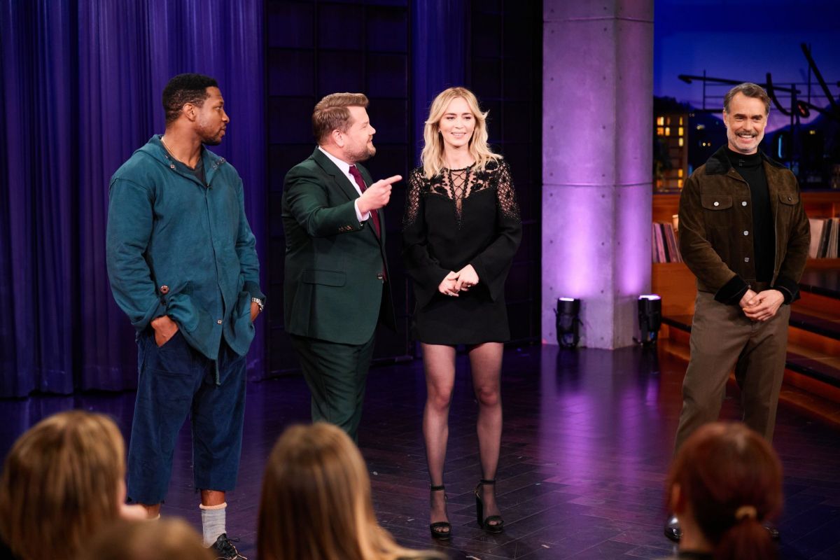 Emily Blunt au Late Late Show de James Corden