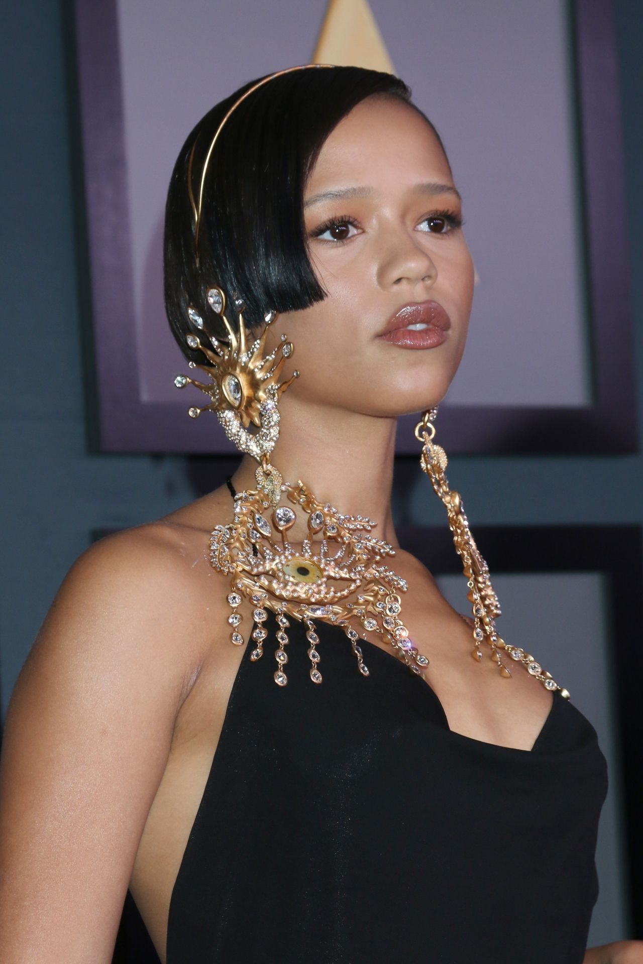 Taylor Russell aux Governors Awards à Century City