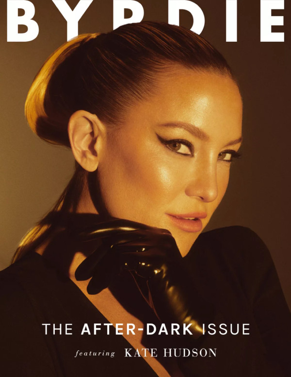 Kate Hudson dans Byrdie Magazine