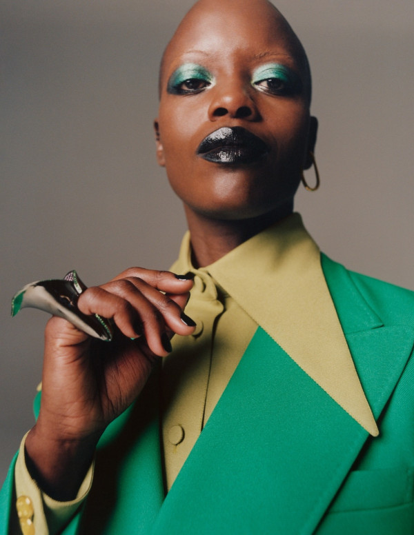 Florence Kasumba dans Vogue (Allemagne)