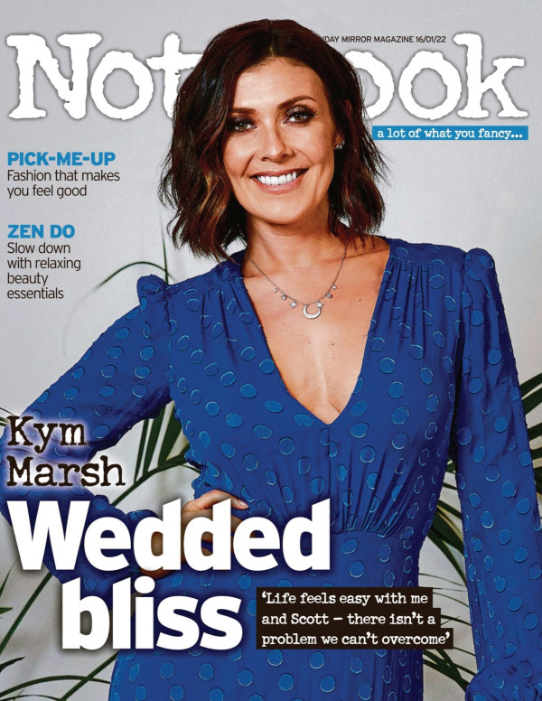Kym Marsh dans Notebook magazine