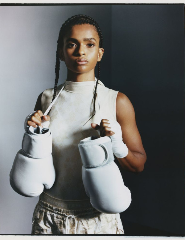 Shooting Ramla Ali pour Dior