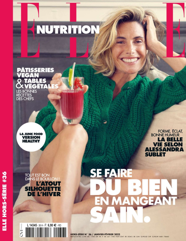 Alessandra Sublet dans Elle magazine
