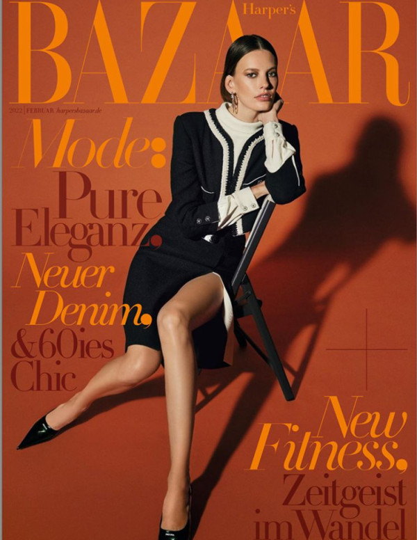 Amanda Murphy dans Harper's Bazaar magazine (Allemagne)