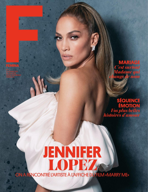 Jennifer Lopez dans Femina Magazine (Suisse)