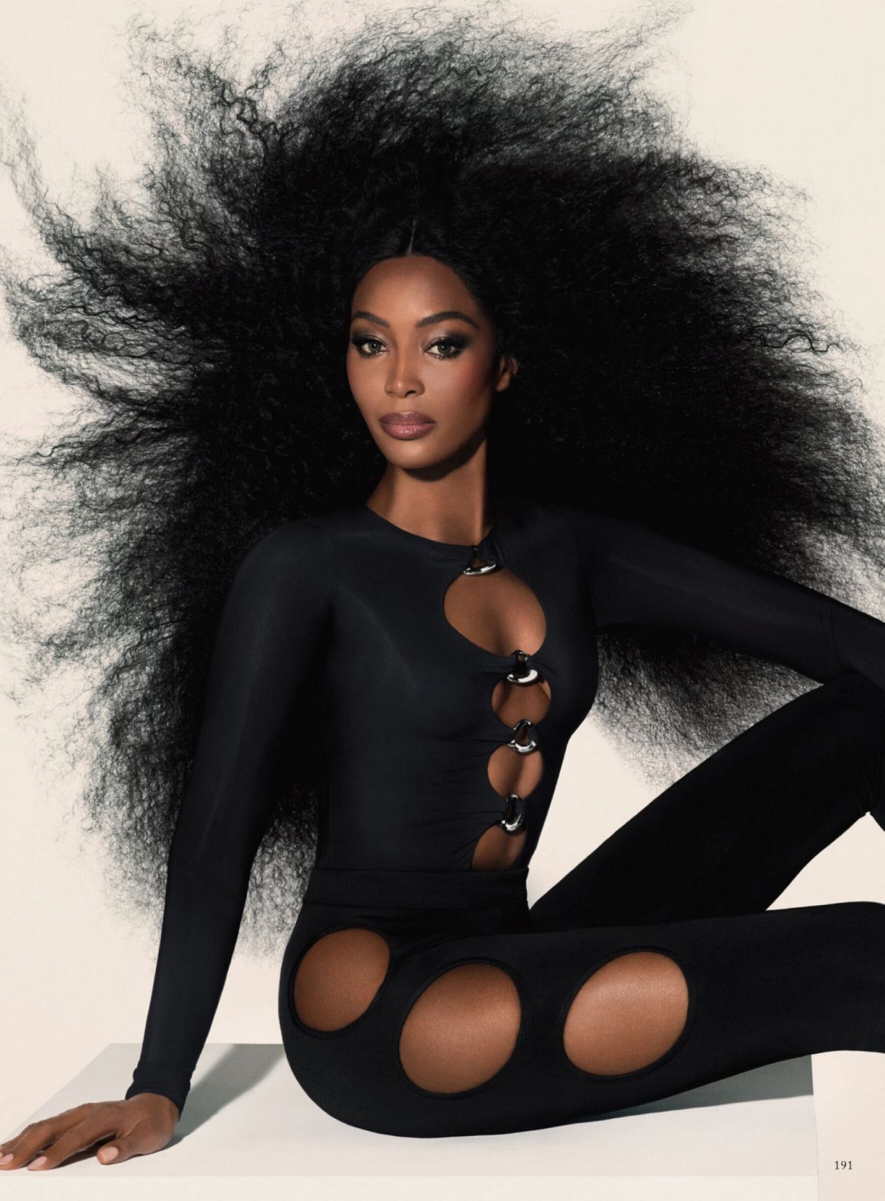 Shooting Naomi Campbell pour Vogue (UK)