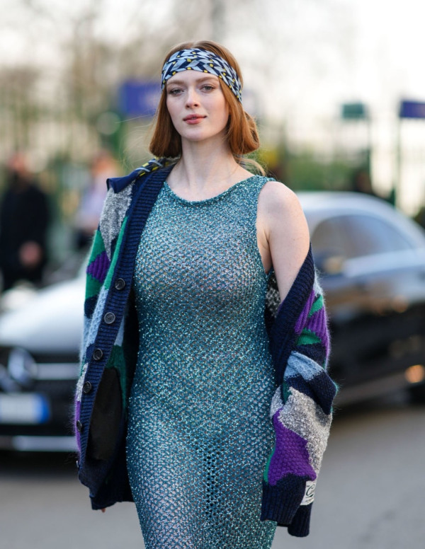 Larsen Thompson à la Milan Fashion Week
