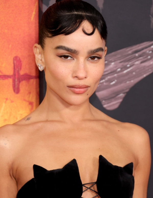 Zoe Kravitz à la première du film The Batman à New York