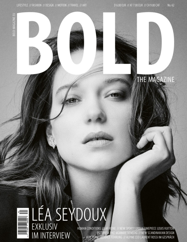 Léa Seydoux dans Bold Magazine