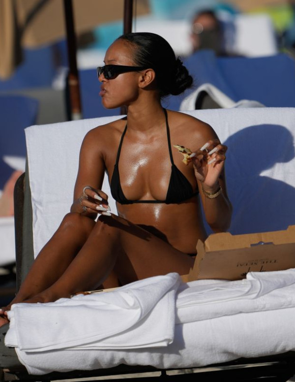 Karrueche Tran à Miami