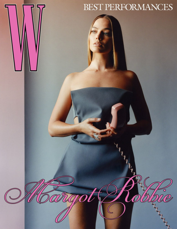 Margot Robbie dans W Magazine