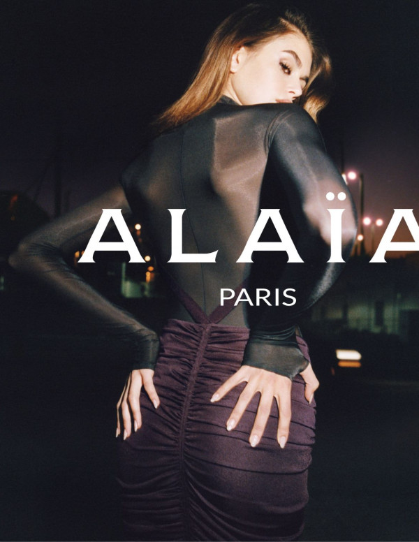 Shooting Kaia Gerber pour Alaia Spring 2023 Campaign