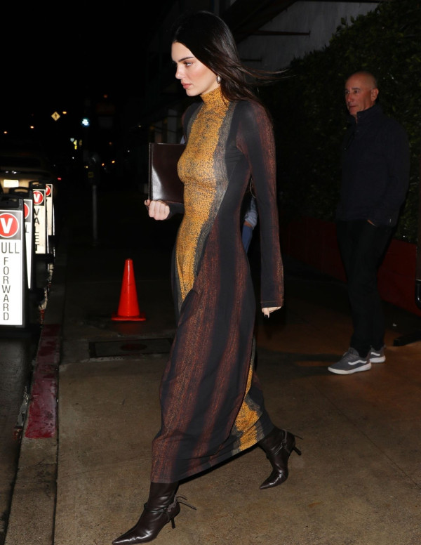 Kendall Jenner en soirée à Santa Monica