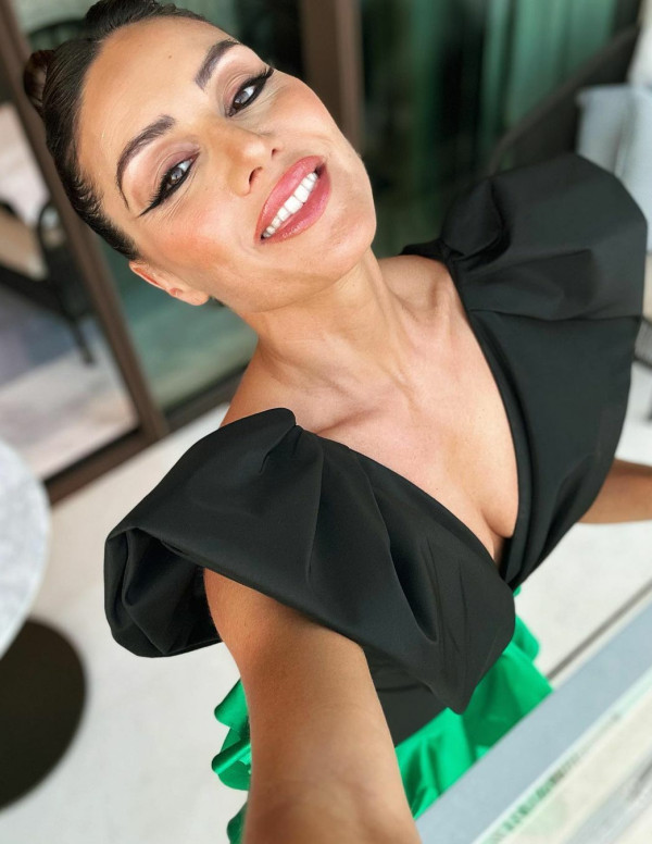 Nazan Eckes à Dubai pour le Grand Reveal d'Atlantis