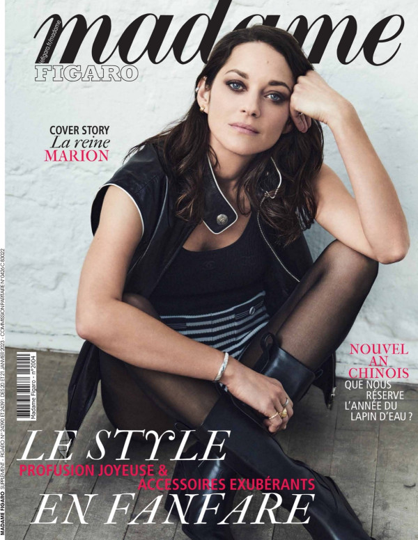 Marion Cotillard dans Madame Figaro