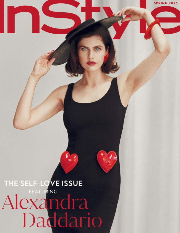Alexandra Daddario dans instyle magazine