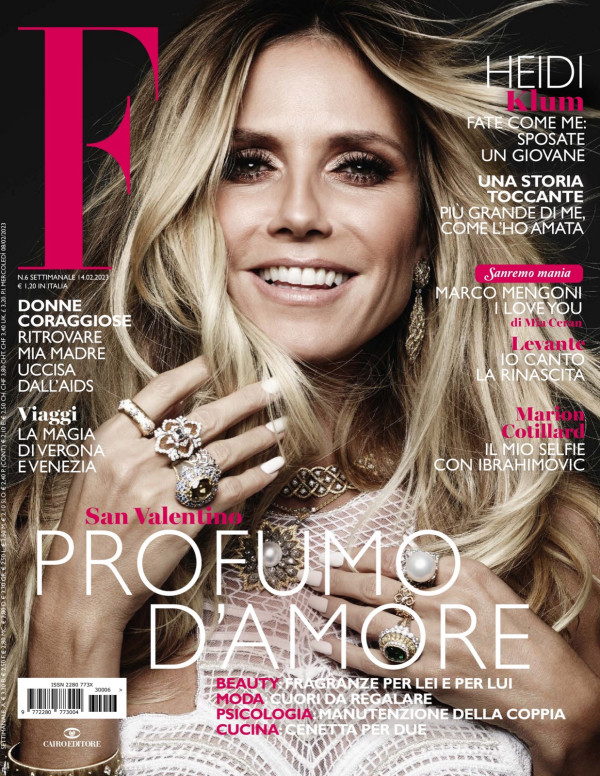Heidi Klum dans F Magazine