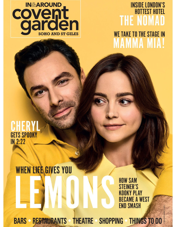 Jenna Coleman dans In Covent Garden magazine