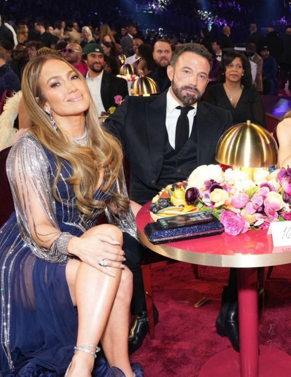 Jennifer Lopez à la 65e cérémonie des Grammy Awards