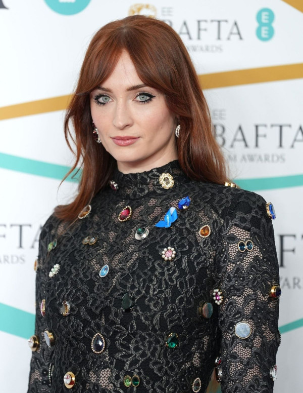 Sophie Turner à Londres pour les British Academy Film Awards 2023