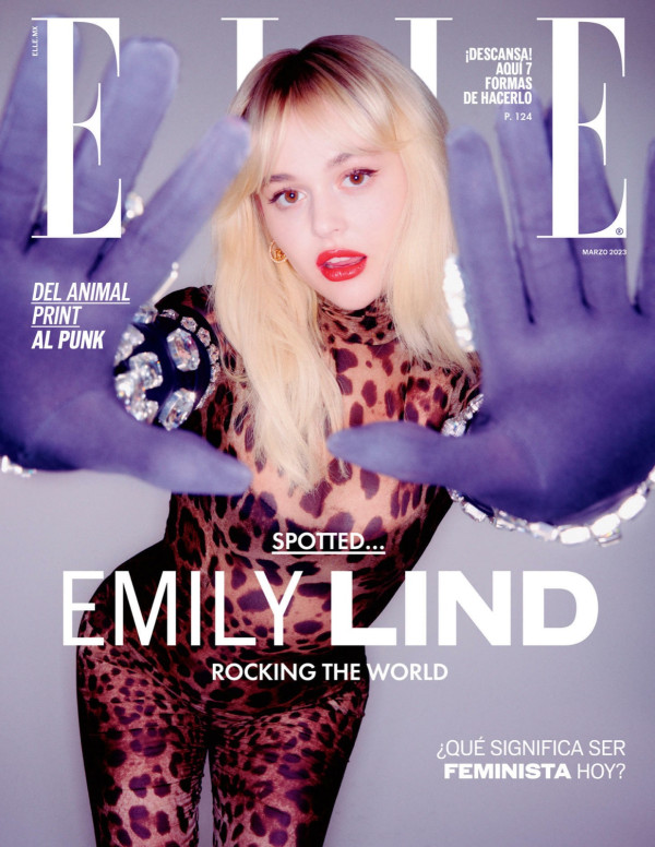 Emily Alyn Lind dans ELLE magazine (Mexique)