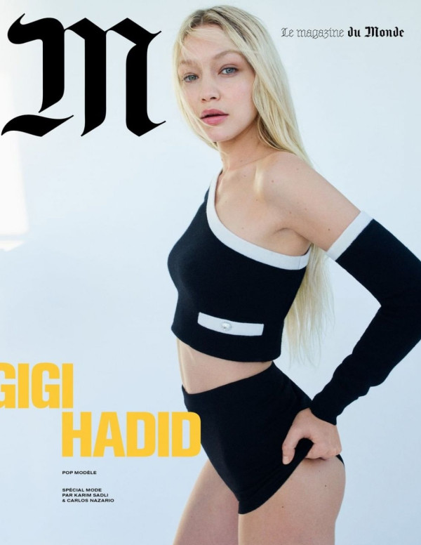 Gigi Hadid dans M Le Magazine Du Monde