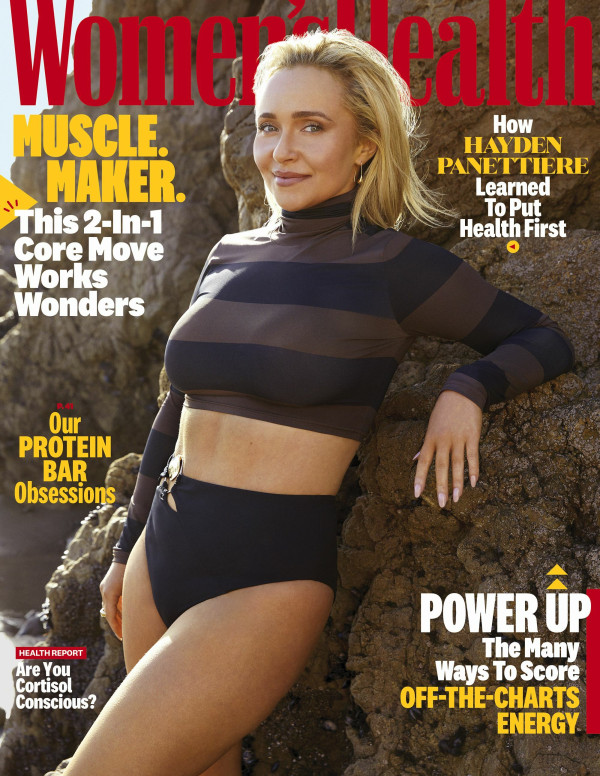 Hayden Panettiere dans Womens Health Magazine